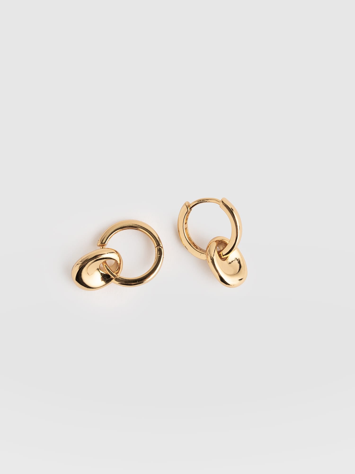 Pebble Drop Earrings - Gold - Women's Jewellerys | Saint and Sofia® EU
