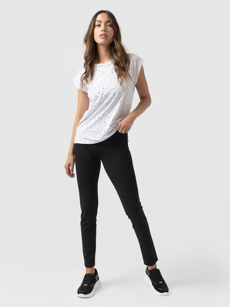 Ponte Legging Black - Women's Leggings | Saint + Sofia® EU