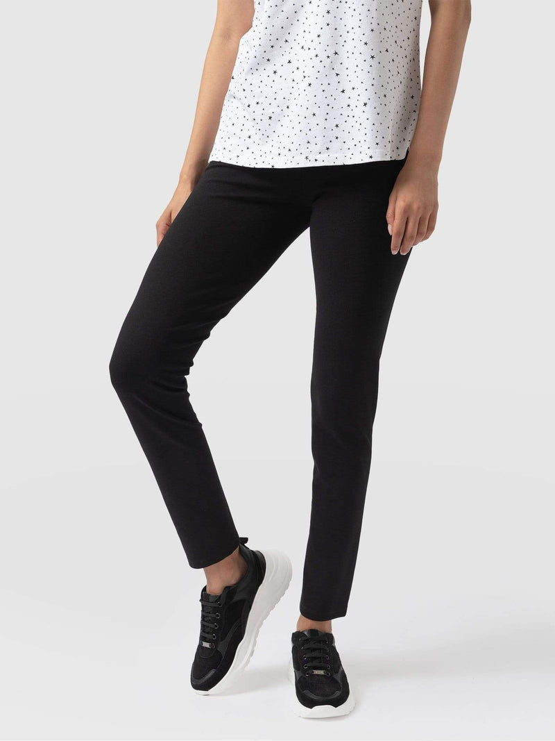 Ponte Legging Black - Women's Leggings | Saint + Sofia® EU