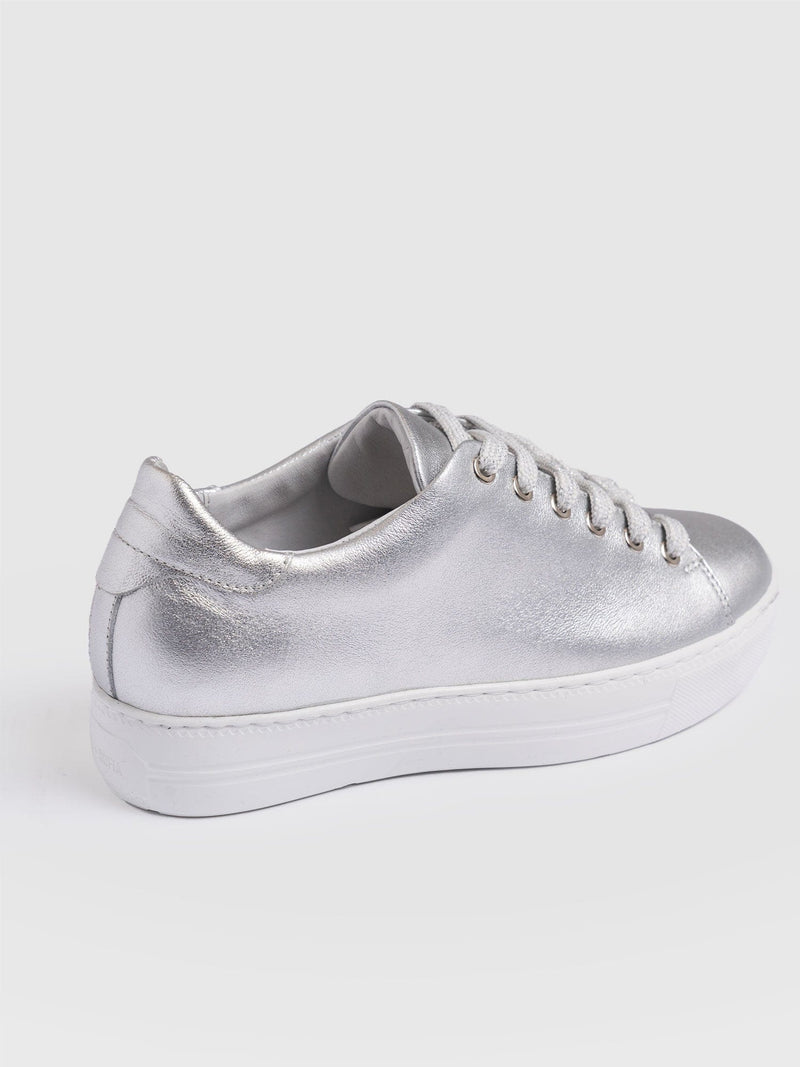 Portland Trainer Silver - Women's Trainers | Saint + Sofia® EU