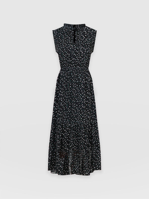 Ramona Dress Black Sweetheart Daisy - Women's Dresses | Saint + Sofia® UK