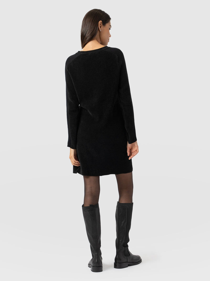 Raya Knit Dress - Black