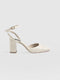 Rayner Cap Toe Heel - Cream