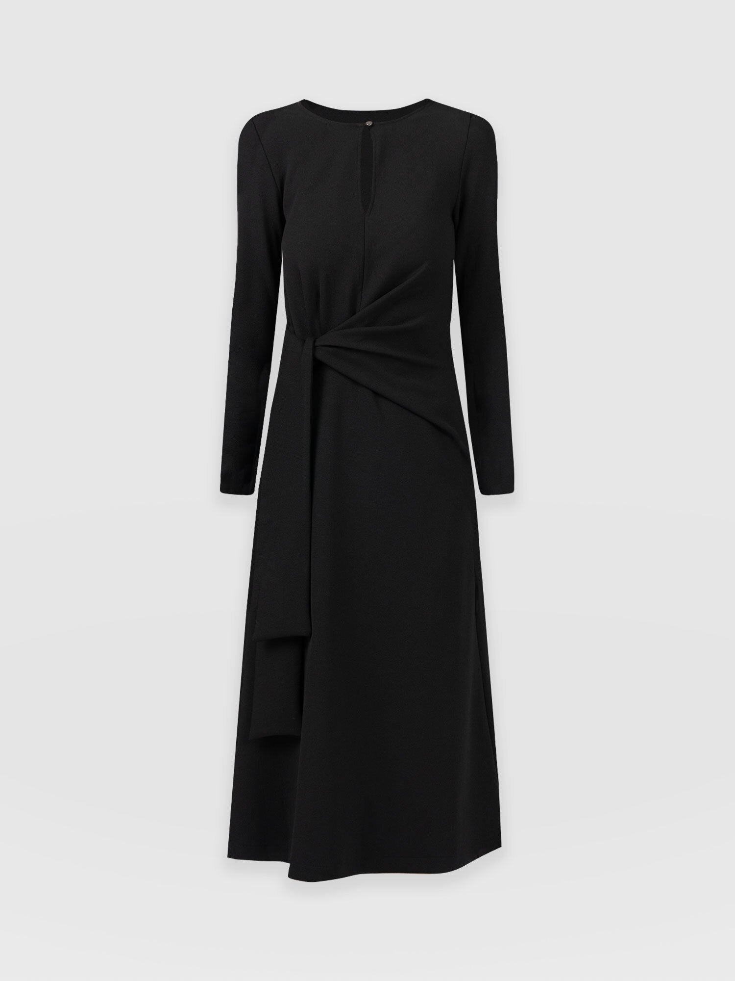 Reagan Knot Dress Black - Women's Dresses | Saint + Sofia® EU