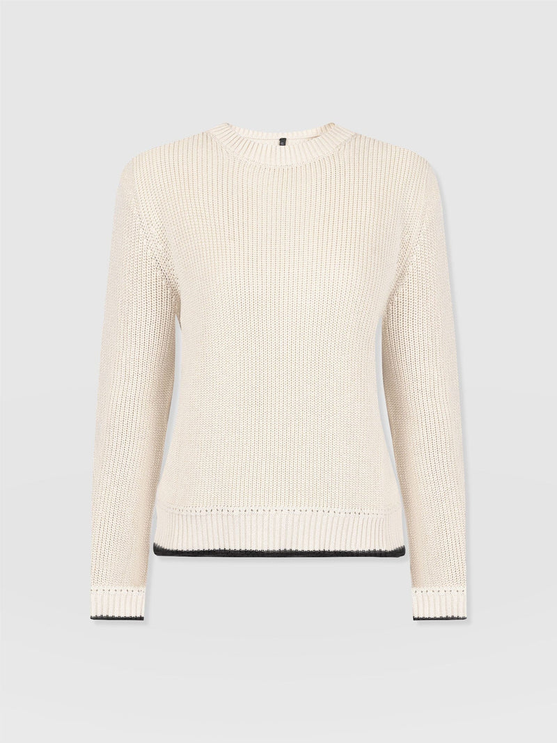 Remy Crop Jumper Yellow - Women's Jumpers | Saint + Sofia® EU