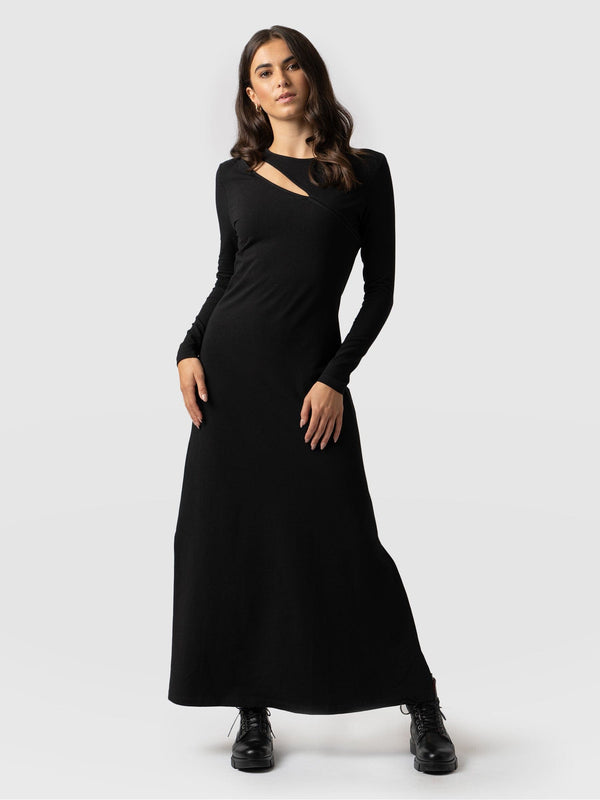 Reveal Runway Dress Black - Women's Dresses | Saint + Sofia® EU