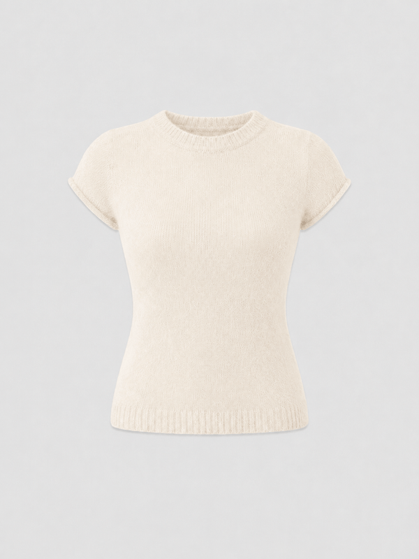 Rosalie Baby Tee - Cream