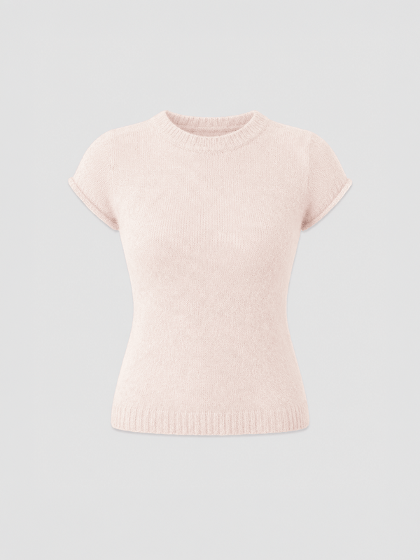 Rosalie Baby Tee - Pale Pink