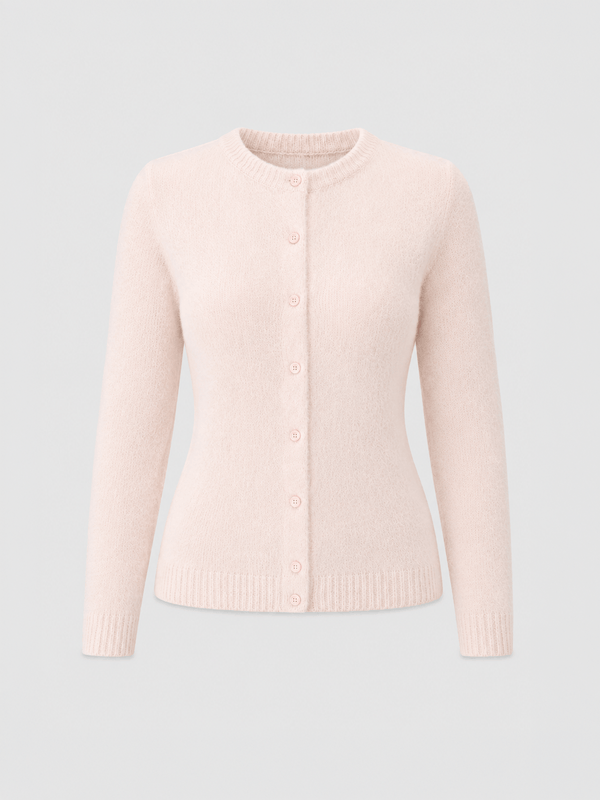 Rosalie Cardigan - Pale Pink