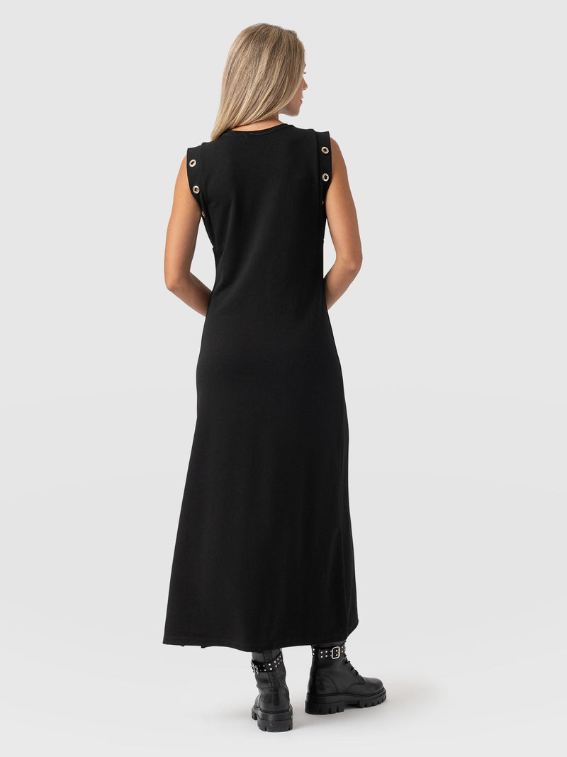 Rowan Dress Black Eyelet - Women's Dresses | Saint + Sofia® EU