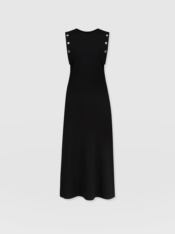 Rowan Dress Black Eyelet - Women's Dresses | Saint + Sofia® EU