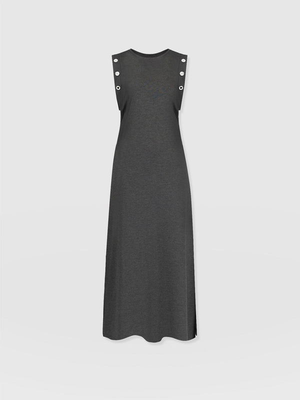 Rowan Dress Charcoal Eyelet - Women's Dresses | Saint + Sofia® EU