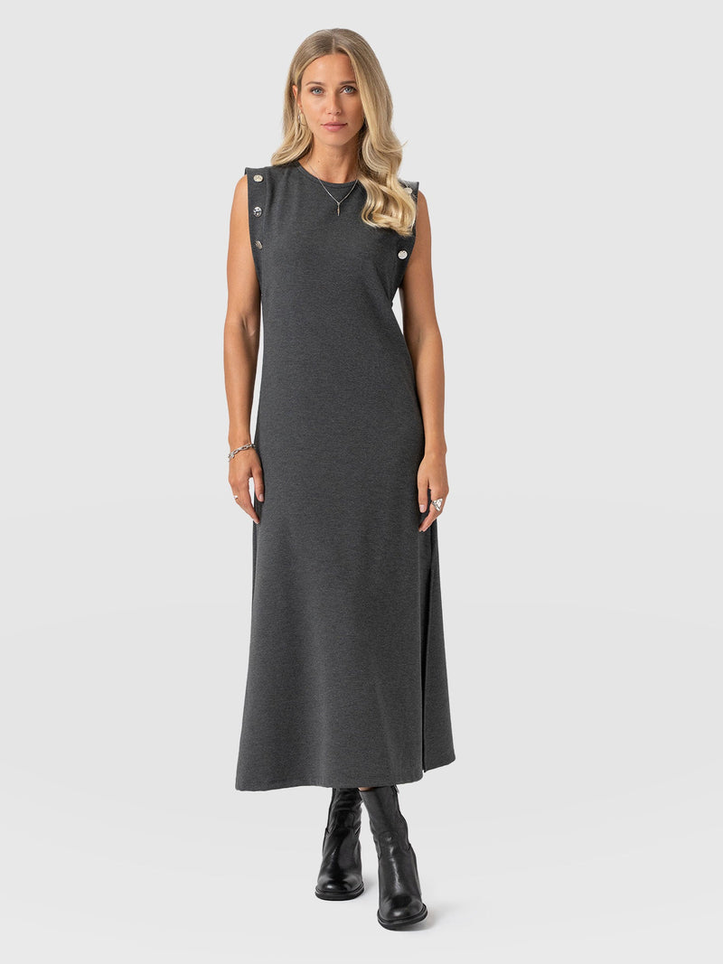 Rowan Dress - Charcoal - Molten - Women's Dresses | Saint + Sofia® EU