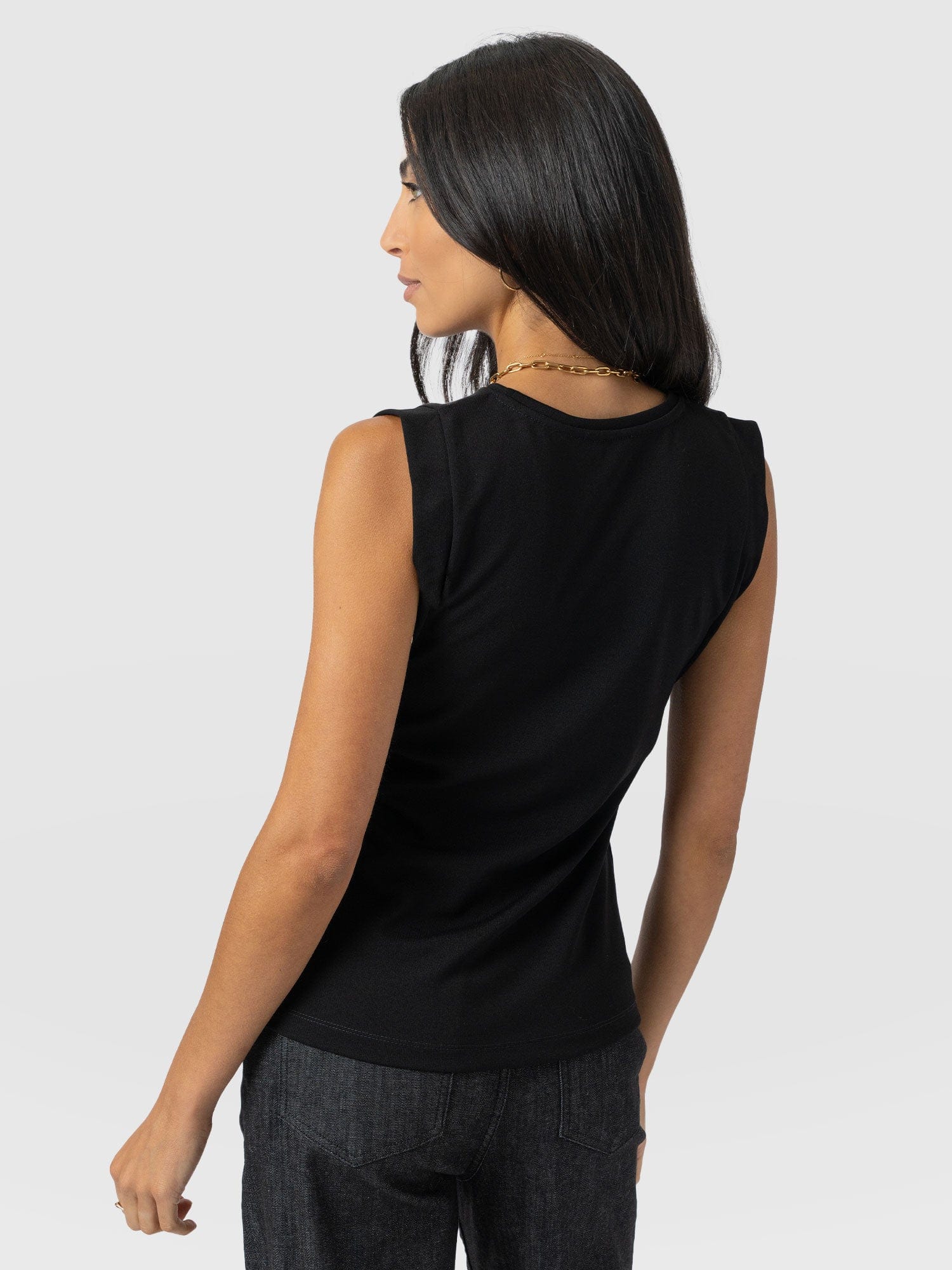 Rowan Tee - Black - Molten - Women's T-shirts | Saint + Sofia? EU