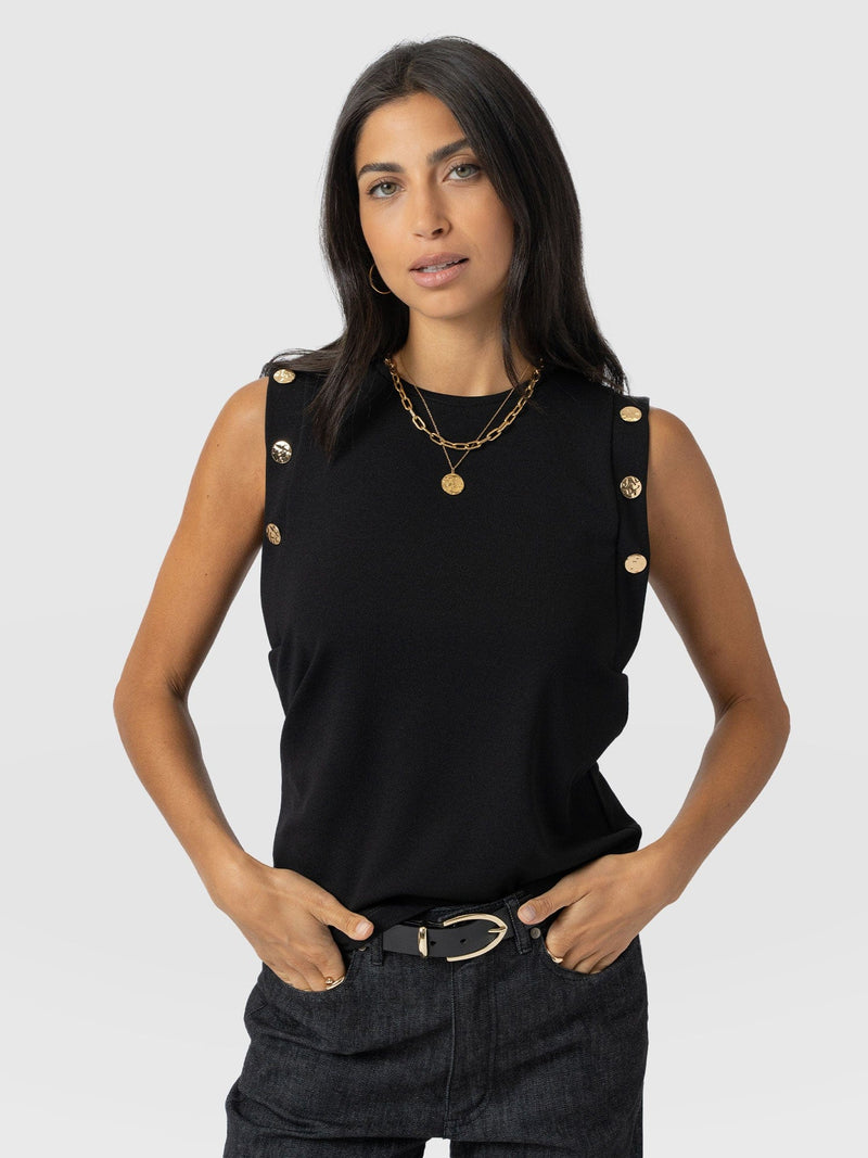 Rowan Tee - Black - Molten - Women's T-shirts | Saint + Sofia? EU