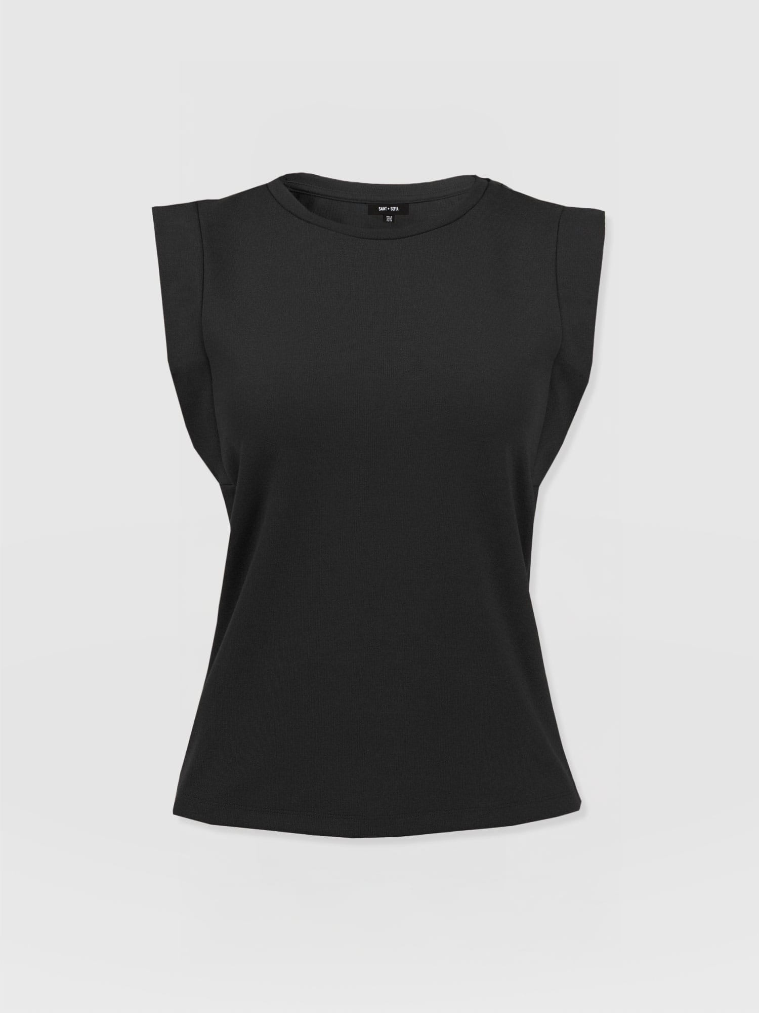 Rowan Tee - Black - Women's Jumpers | Saint + Sofia® EU