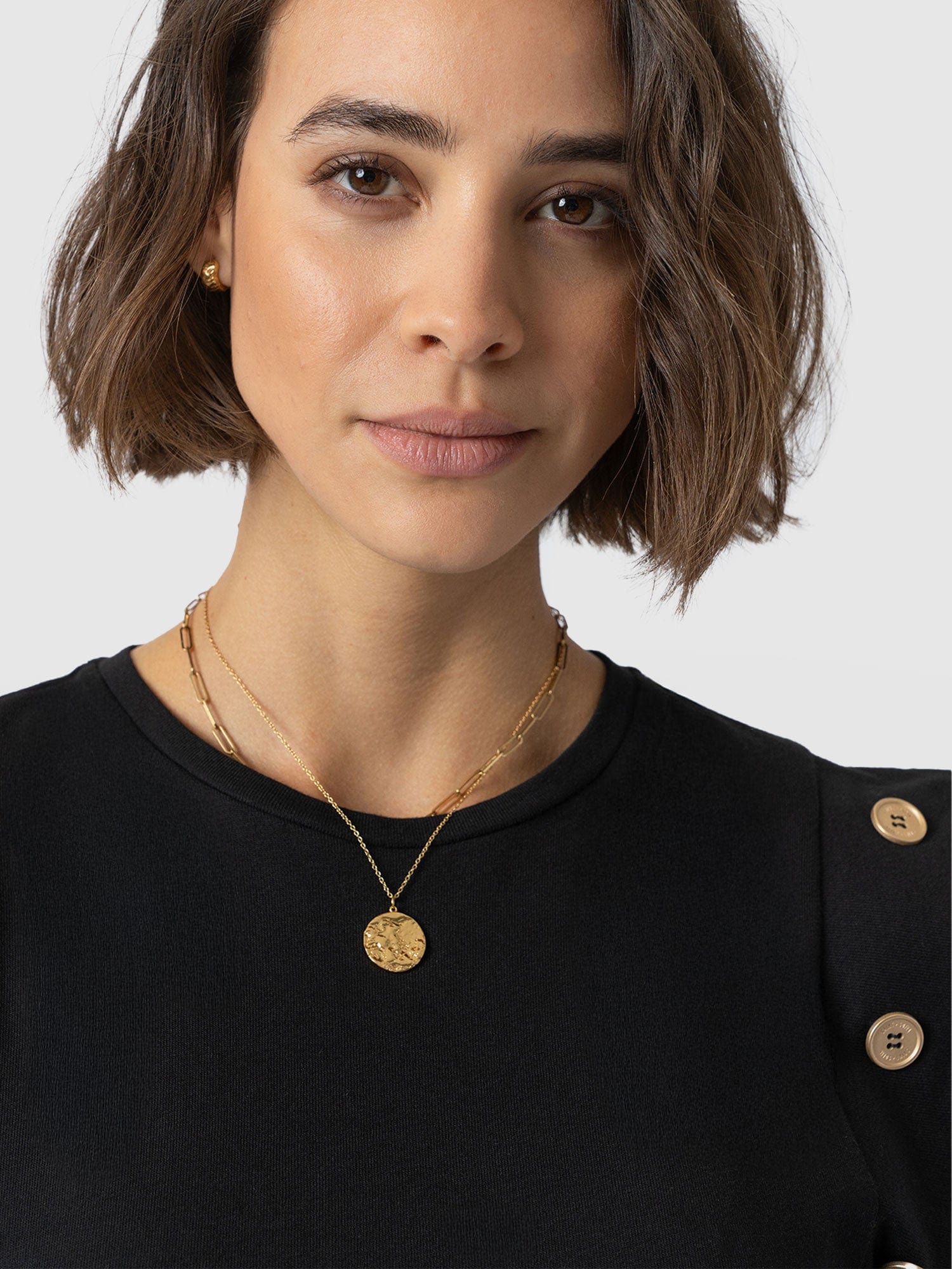 Rowan Tee Black - Women's T-Shirts | Saint + Sofia® EU