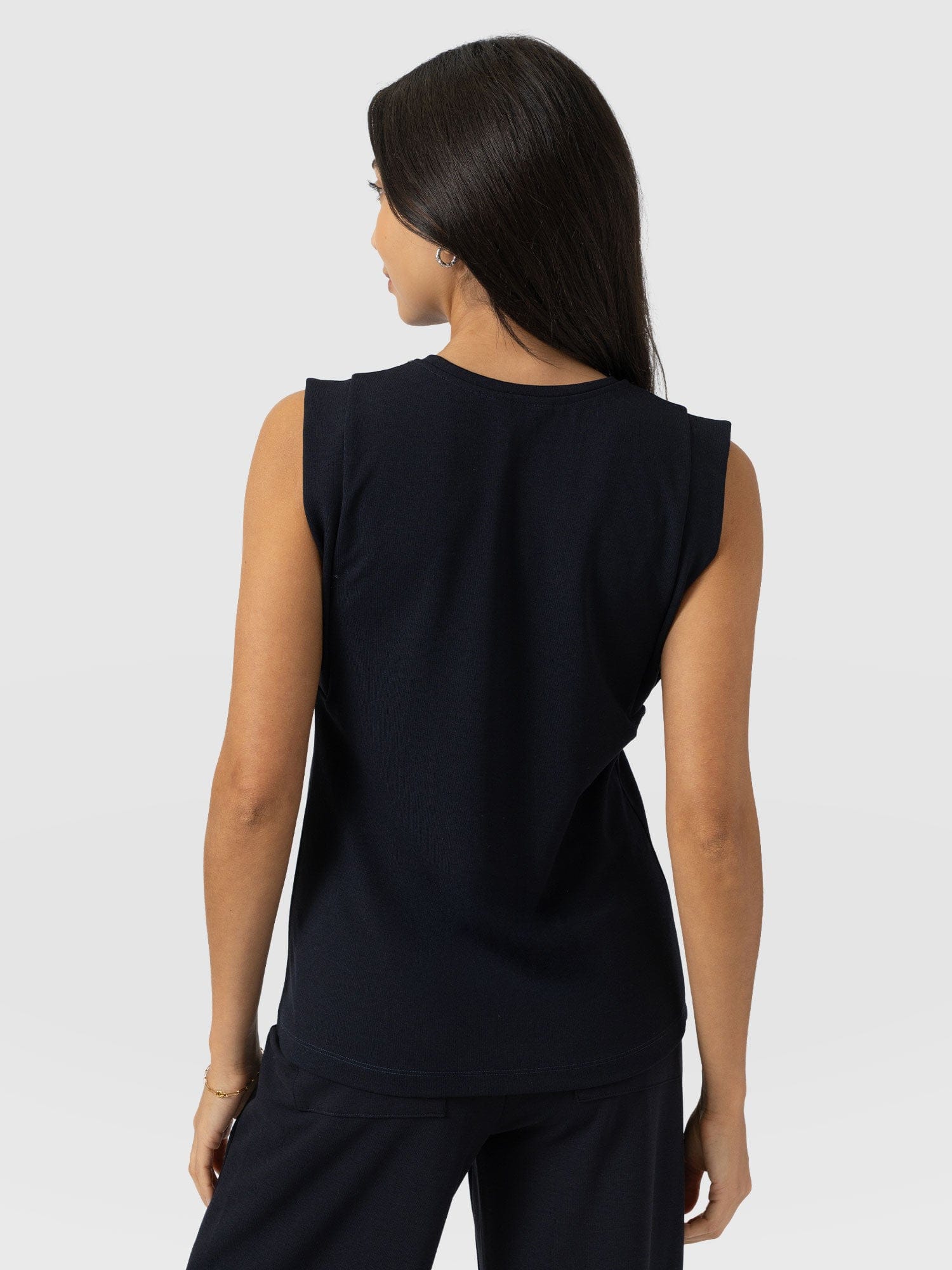 Rowan Tee - Navy - Molten - Women's T-shirts | Saint + Sofia® EU