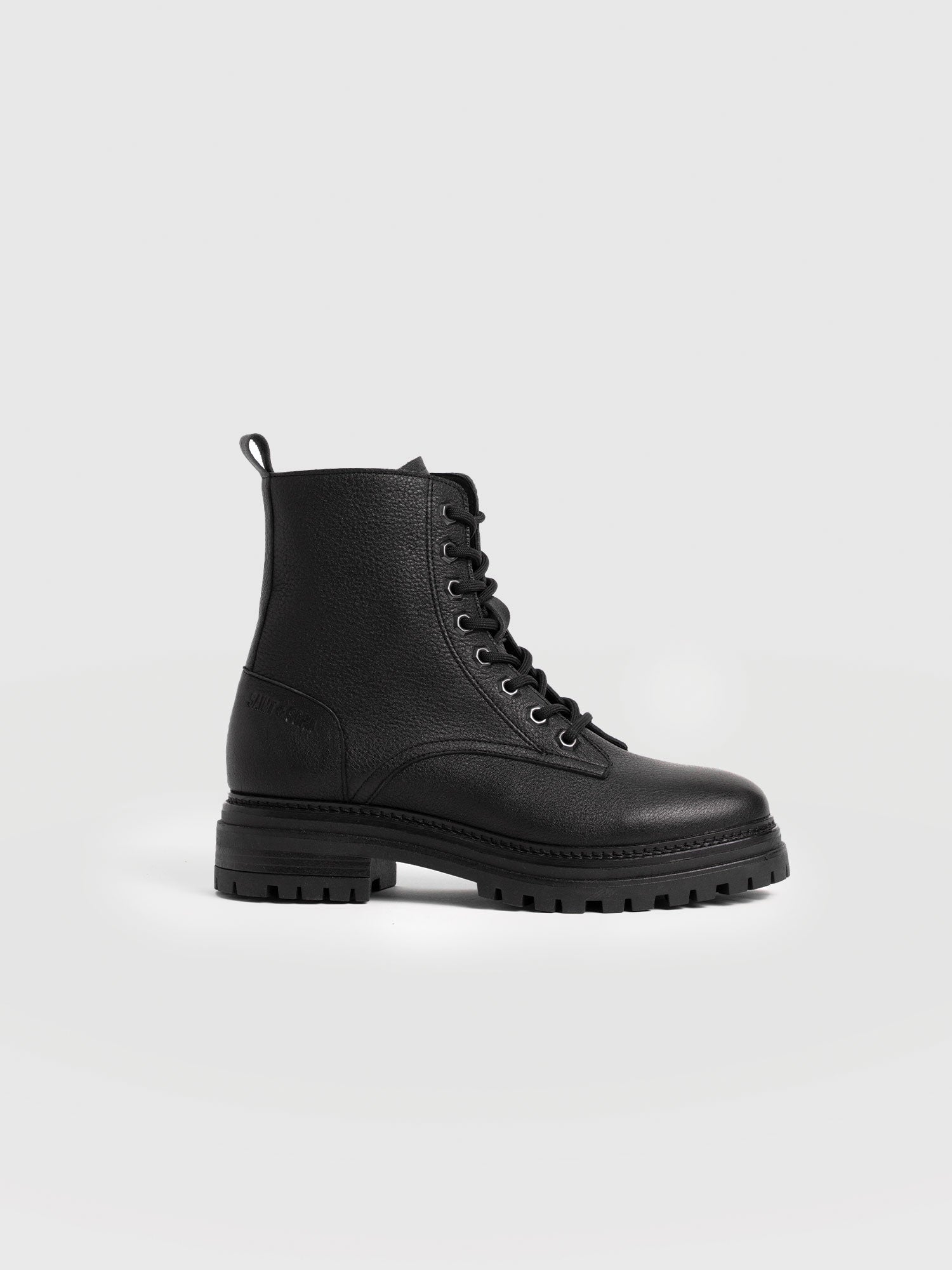 Roxie Biker Boot - Black - Women's Shoes | Saint + Sofia® EU
