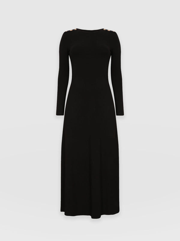 Runway Maxi Dress Black - Women's Dresses | Saint + Sofia® EU