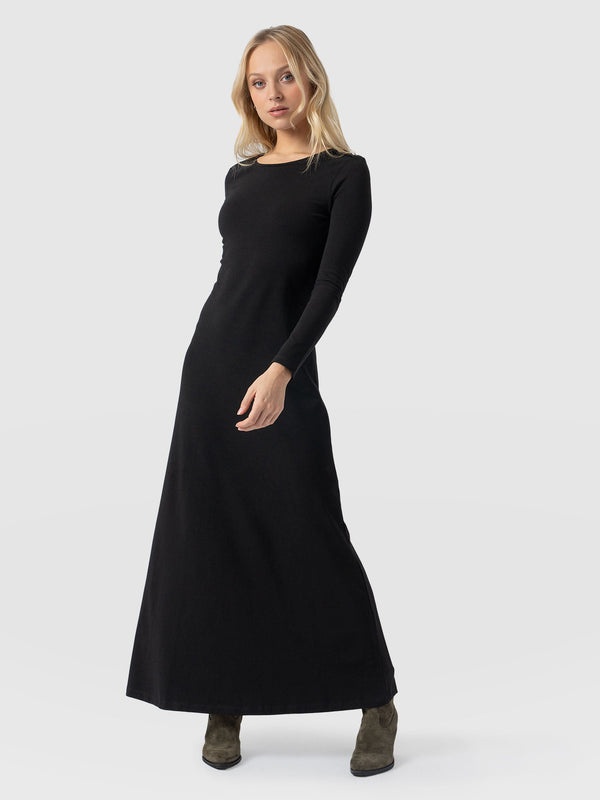 Runway Maxi Dress Black - Women's Dresses | Saint + Sofia® EU