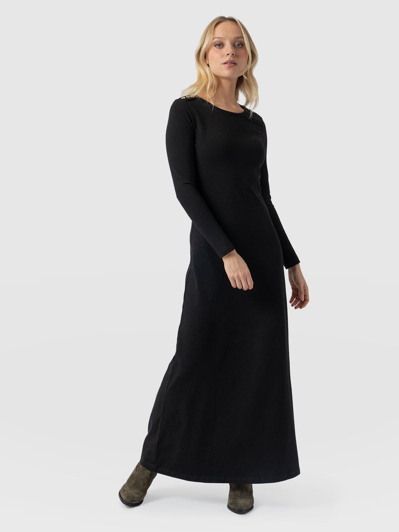 Runway Maxi Dress Black - Women's Dresses | Saint + Sofia® EU