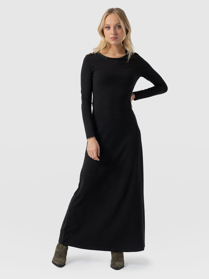 Runway Maxi Dress Black - Women's Dresses | Saint + Sofia® EU