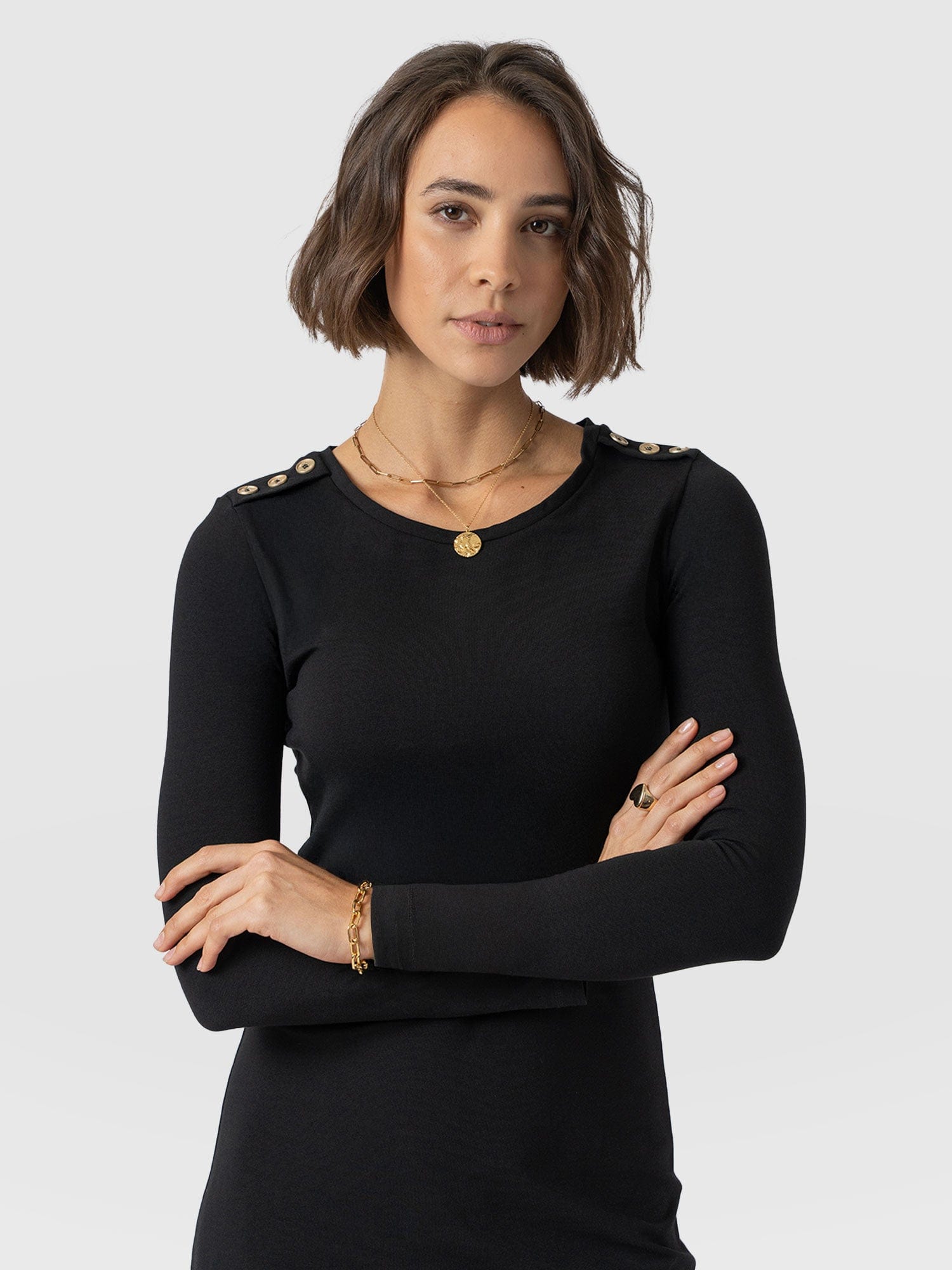 Runway Maxi Dress Black - Women's Dresses | Saint + Sofia® EU