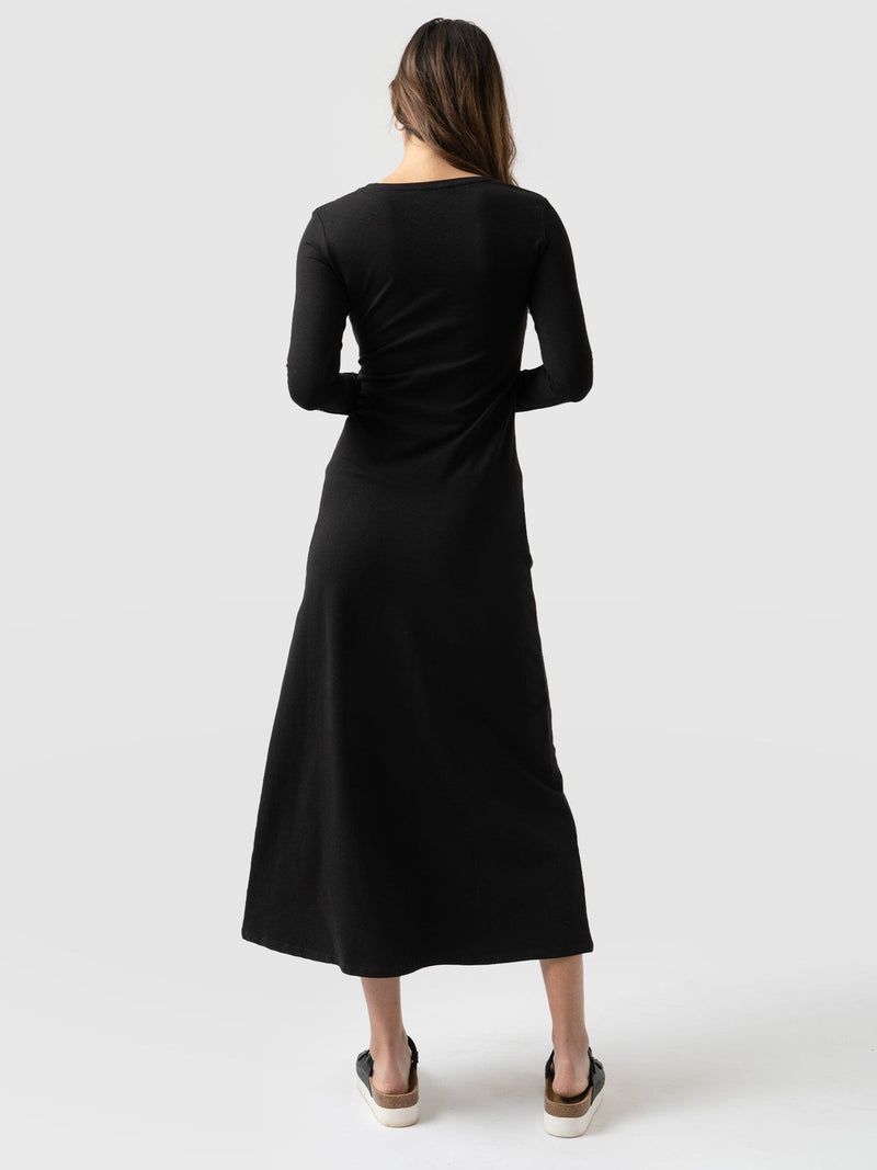 Runway Maxi Dress Black - Women's Dresses | Saint + Sofia® EU