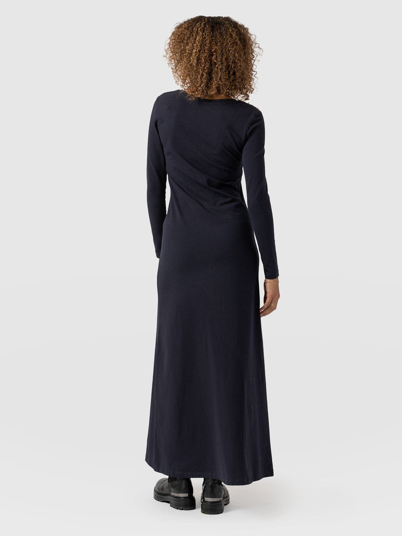 Runway Maxi Dress Navy - Women's Dresses | Saint + Sofia® EU