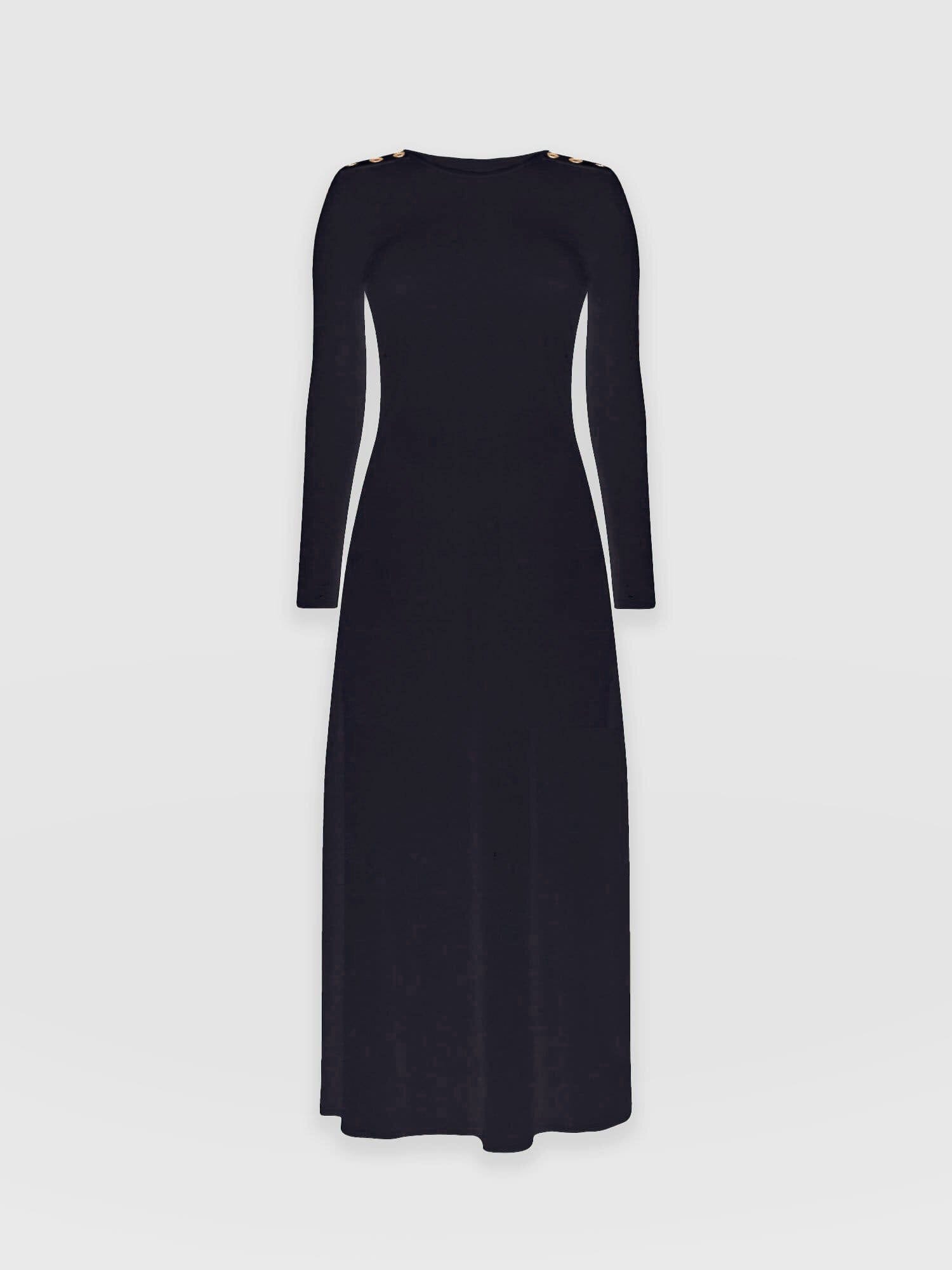 Runway Maxi Dress Navy - Women's Dresses | Saint and Sofia® EU
