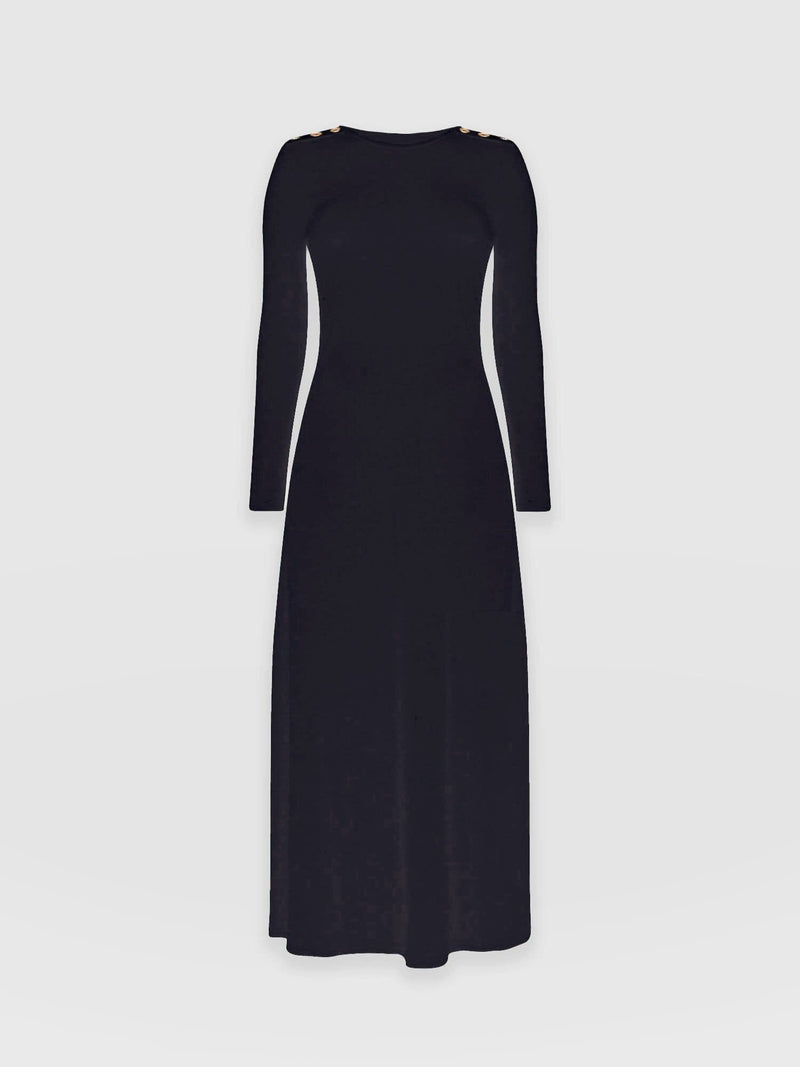 Runway Maxi Dress Navy - Women's Dresses | Saint + Sofia® EU