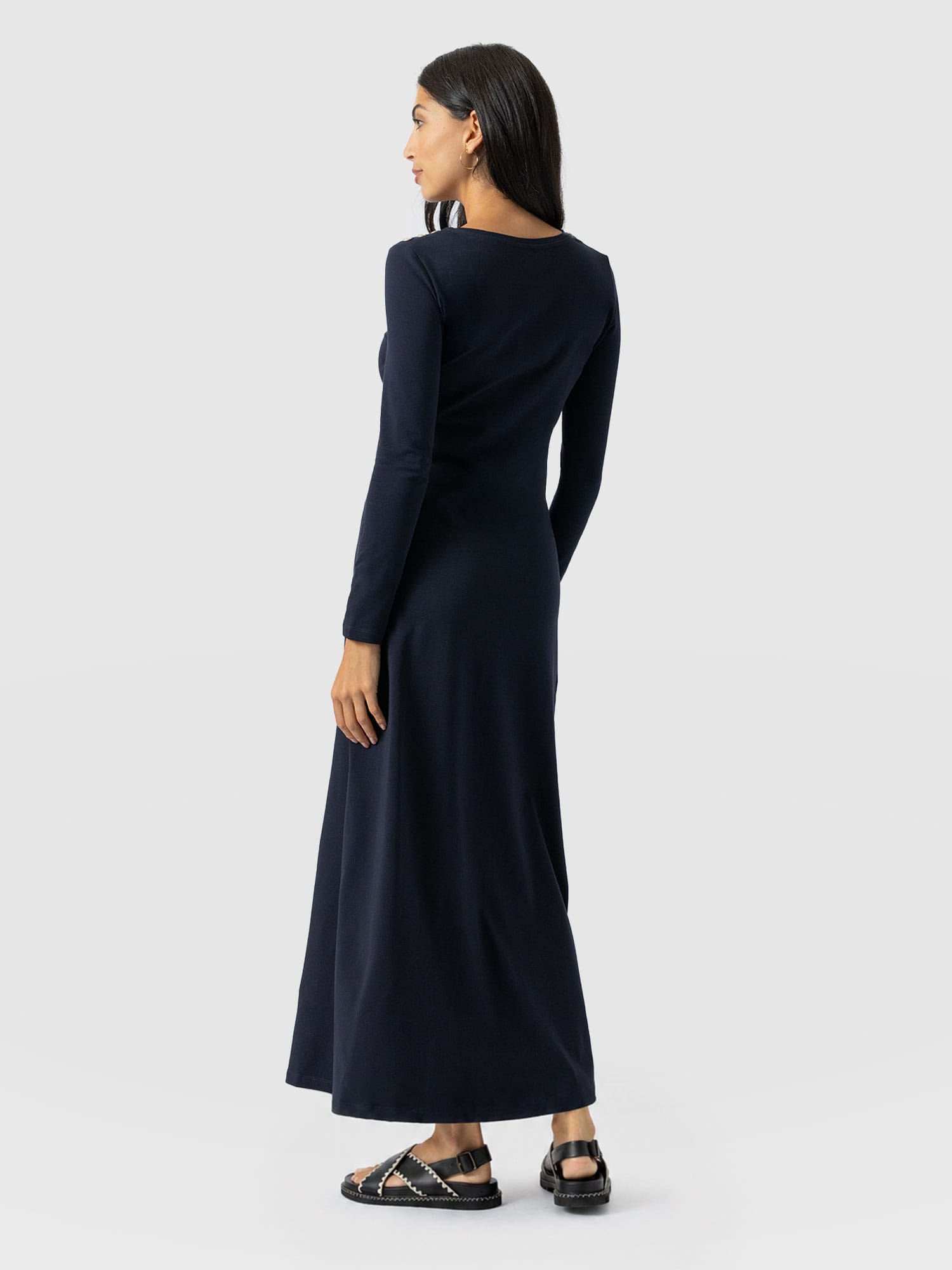 Runway Maxi Dress Navy - Women's Dresses | Saint + Sofia® EU