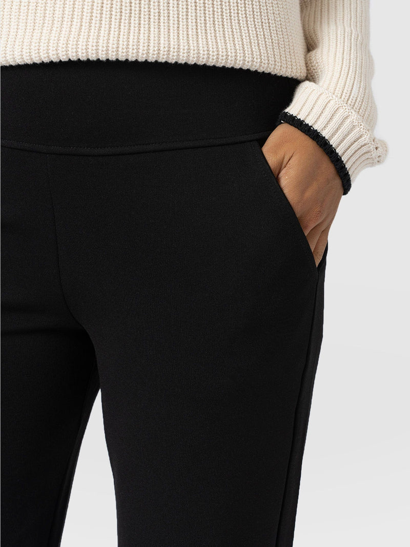 Runway Pant Black - Women's Trousers | Saint + Sofia® EU