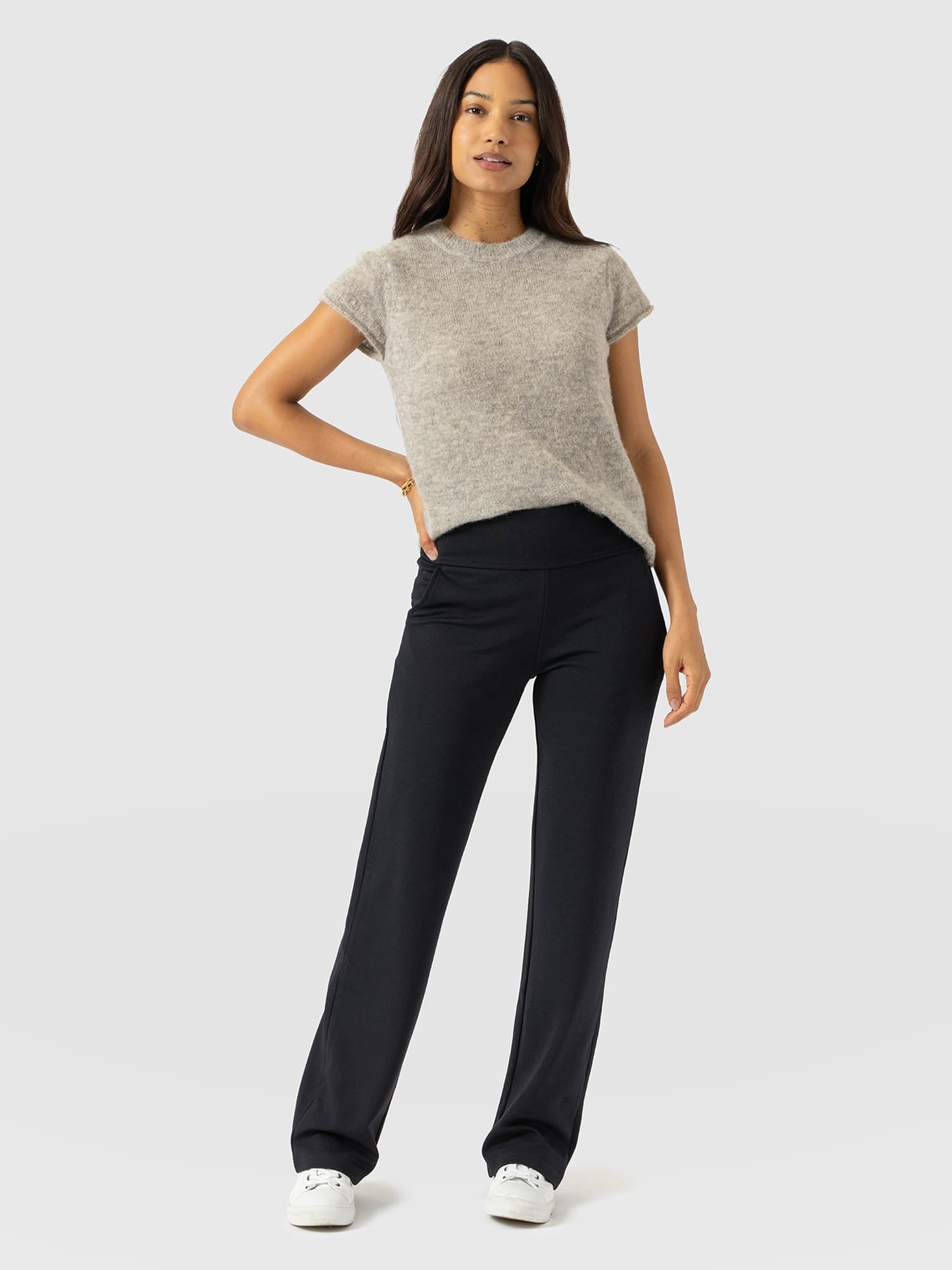 Runway Pant Navy - Women's Trousers | Saint + Sofia® EU