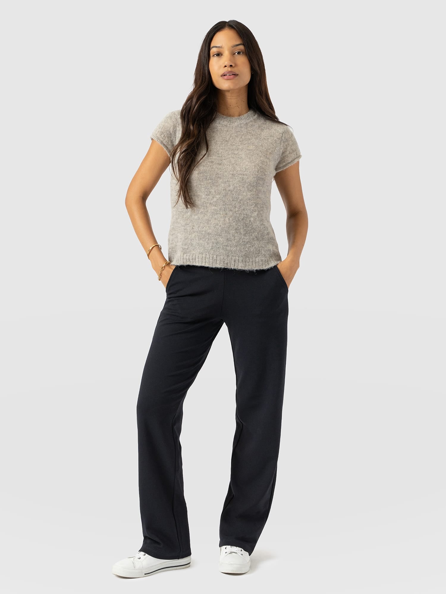 Runway Pant Navy - Women's Trousers | Saint + Sofia® EU