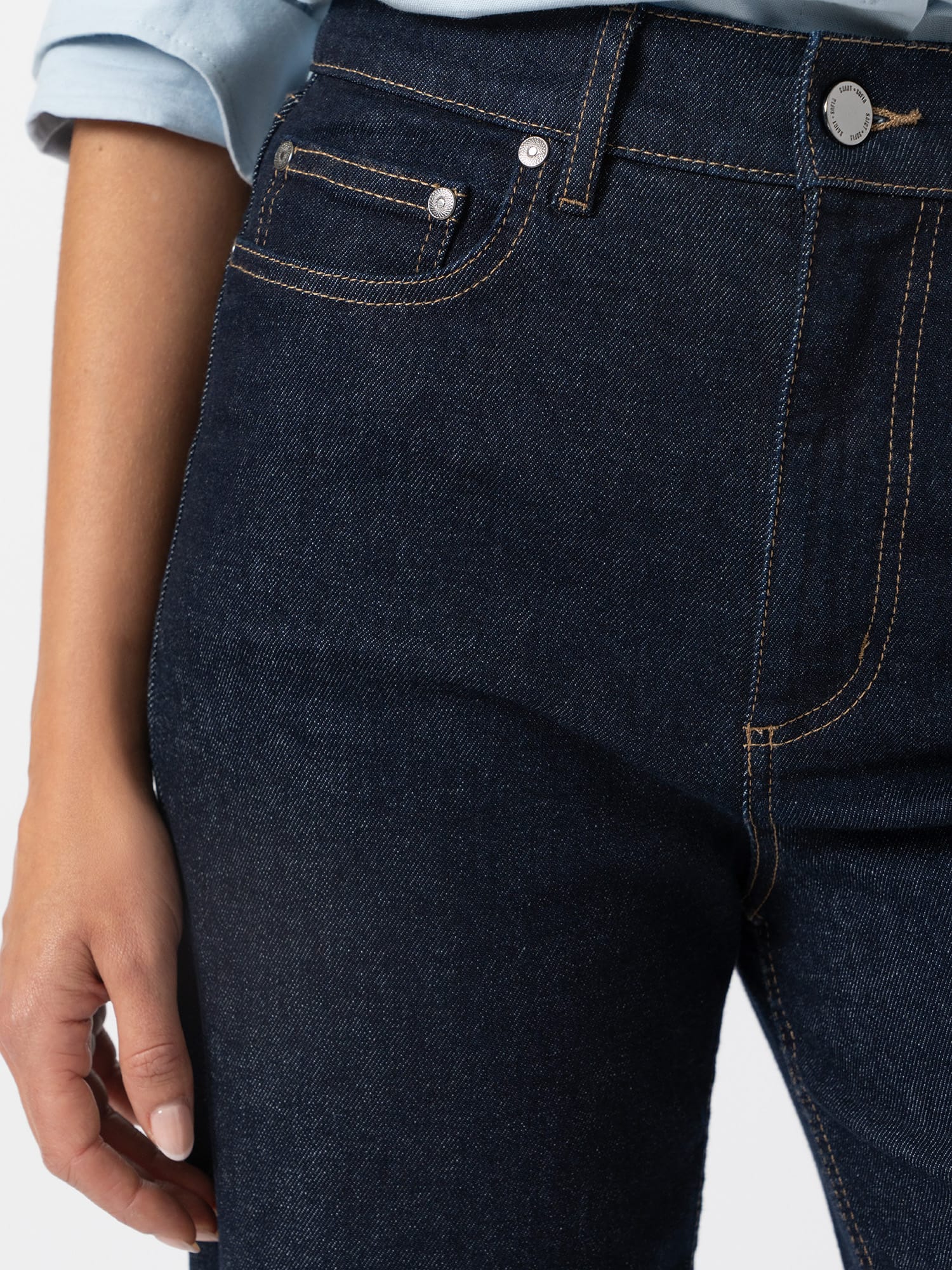 Rylie Crop Jean - Indigo - Women's Jeans | Saint and Sofia® EU