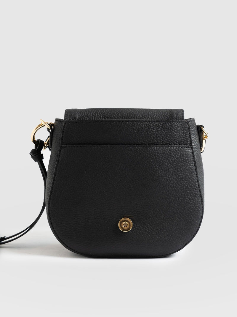 Saddle Bag Black - Women's Handbag | Saint + Sofia® EU