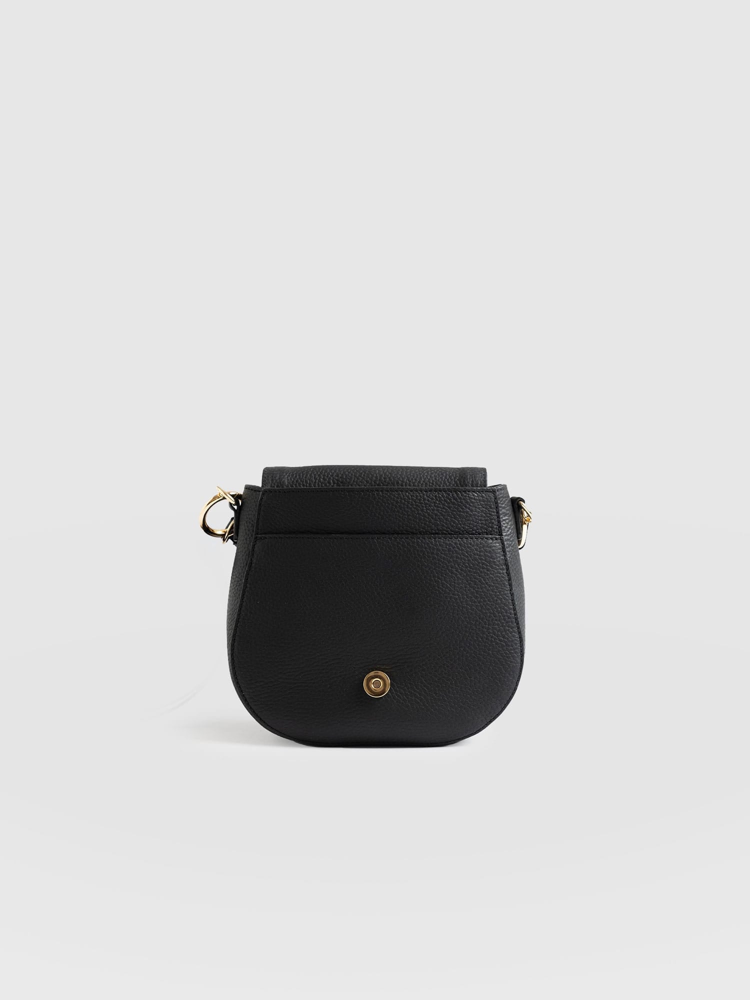 Saddle Bag Black - Women's Handbag | Saint + Sofia® EU