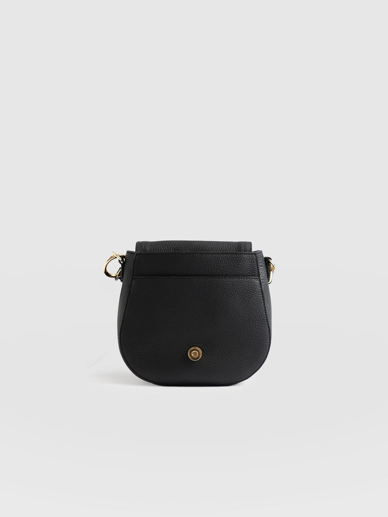 Saddle Bag Black - Women's Handbag | Saint + Sofia® EU