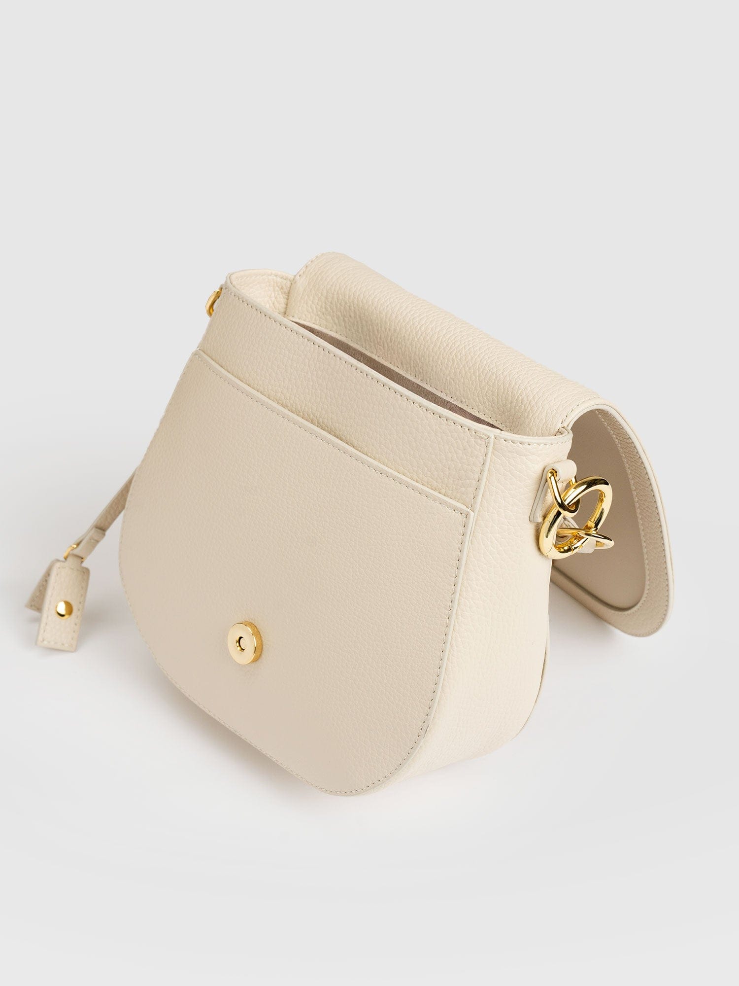 Saddle Bag - Cream - Women's Handbags | Saint + Sofia® EU