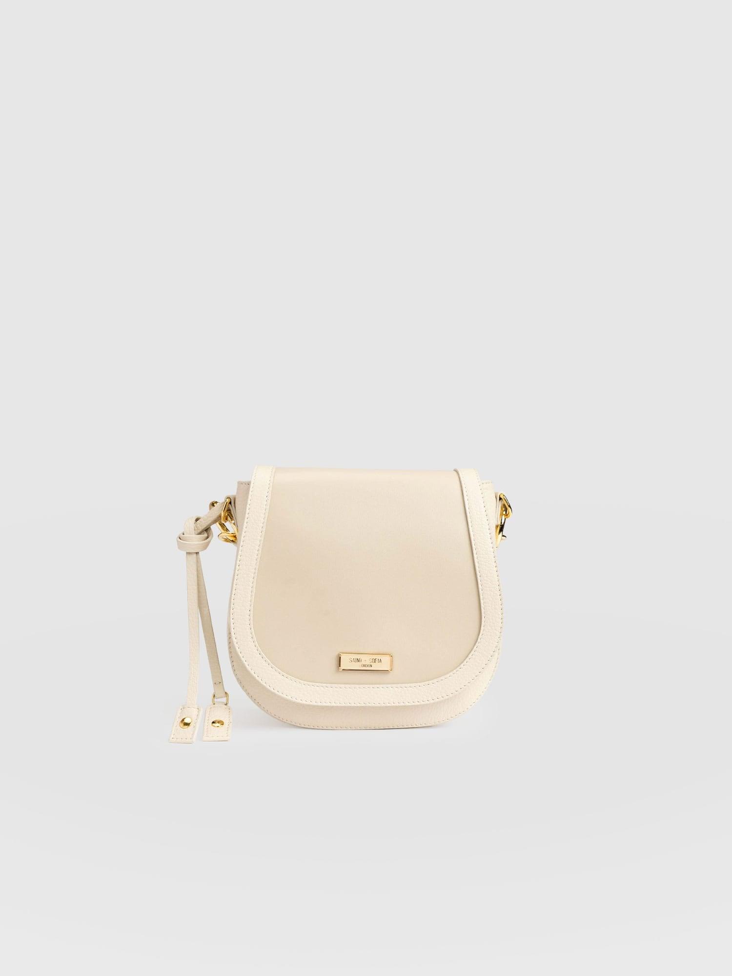 Saddle Bag - Cream - Women's Handbags | Saint + Sofia® EU