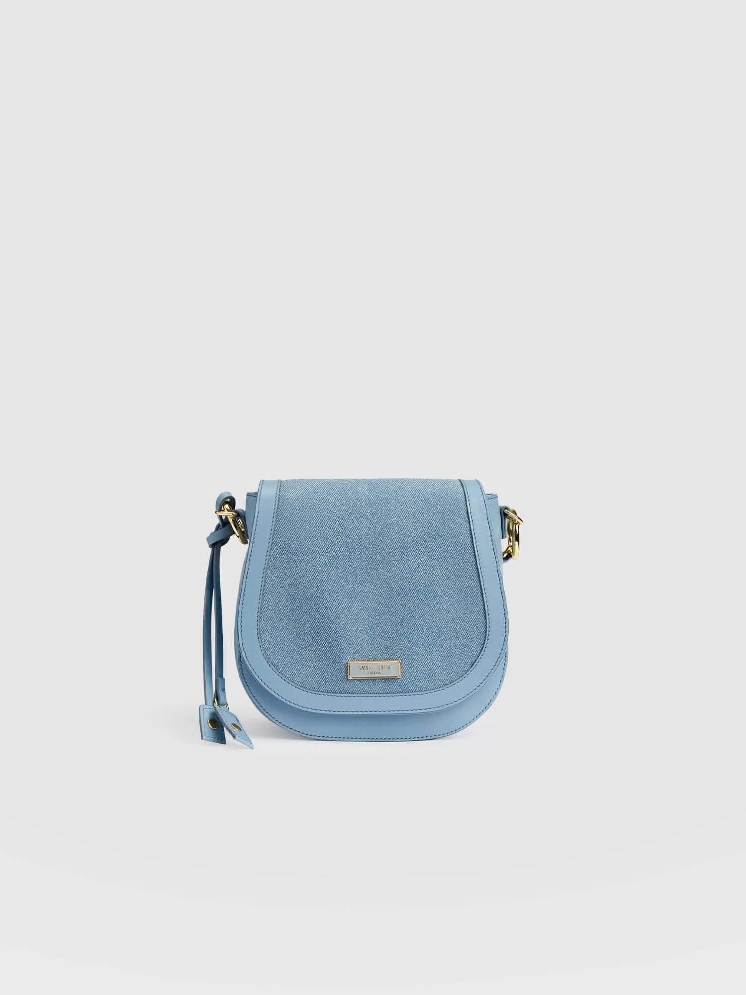 Saddle Bag - Denim - Women's Handbags | Saint + Sofia® EU