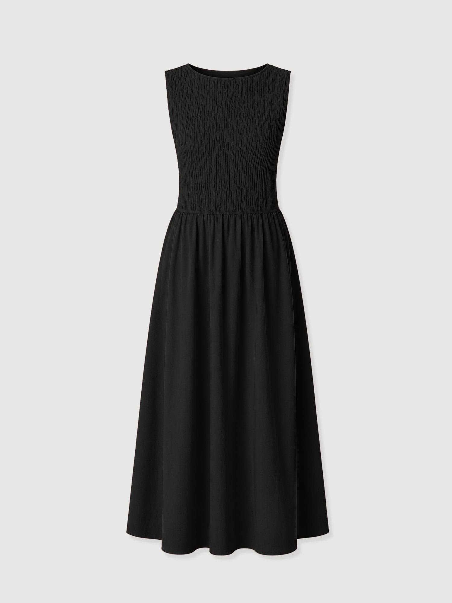 Sadie Shirring Dress - Black - Women's Dresses | Saint + Sofia® EU