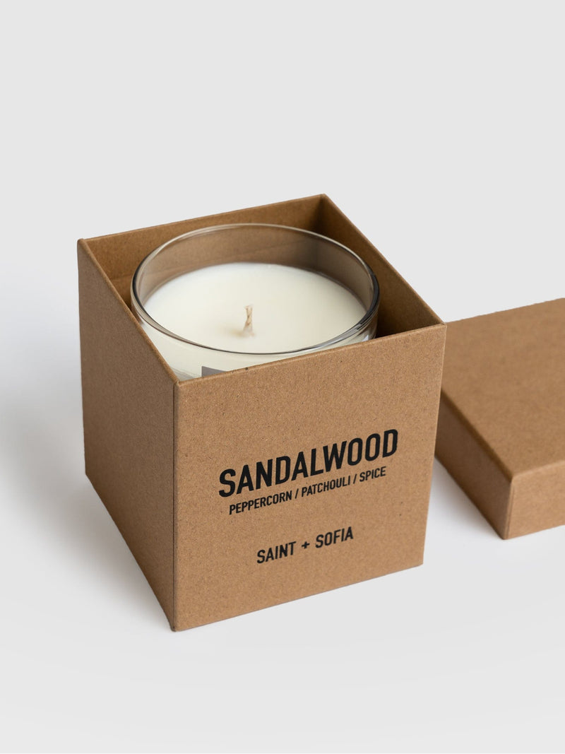 Sandalwood Scented Candle | Scented Candles | Saint + Sofia® EU