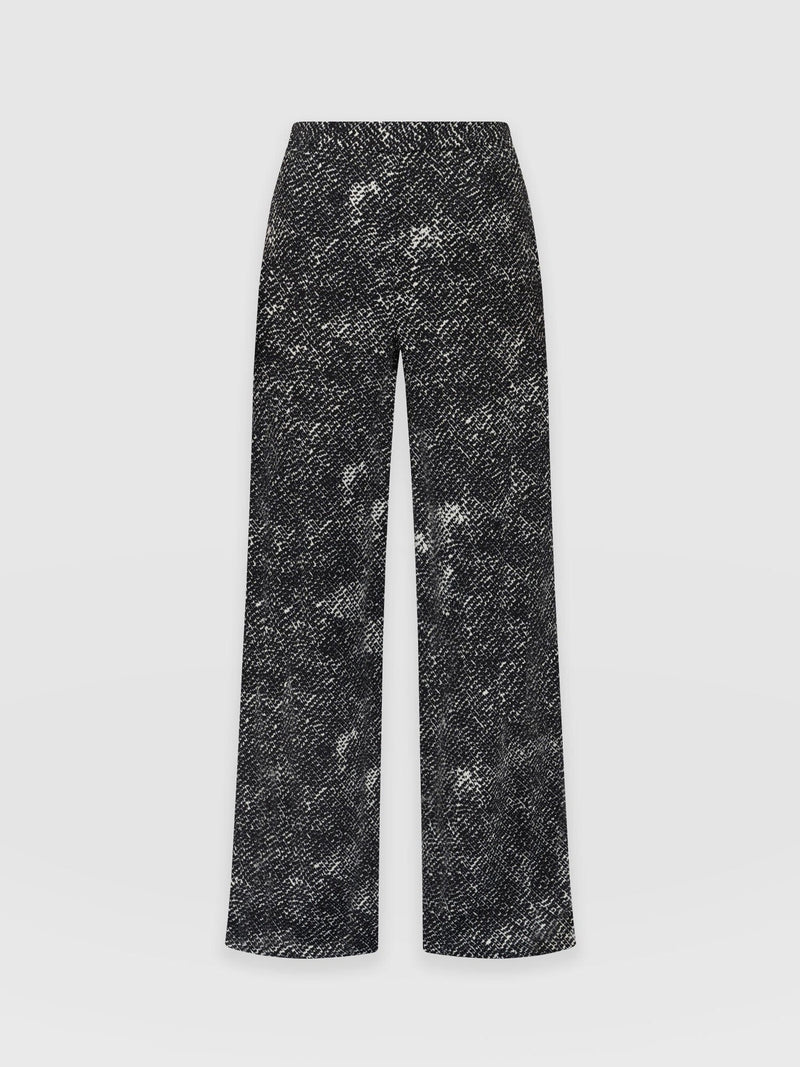 Sawyer Pant Monochrome Gothica - Women's Trousers | Saint + Sofia® EU