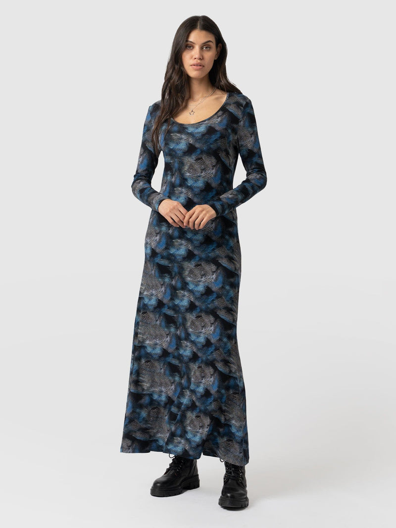 Scarlett Dress Blue Skyfall - Women's Dresses | Saint + Sofia® EU
