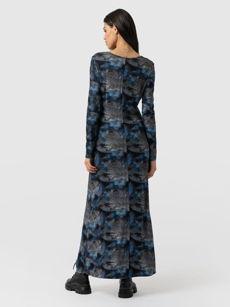 Scarlett Dress Blue Skyfall - Women's Dresses | Saint + Sofia® EU