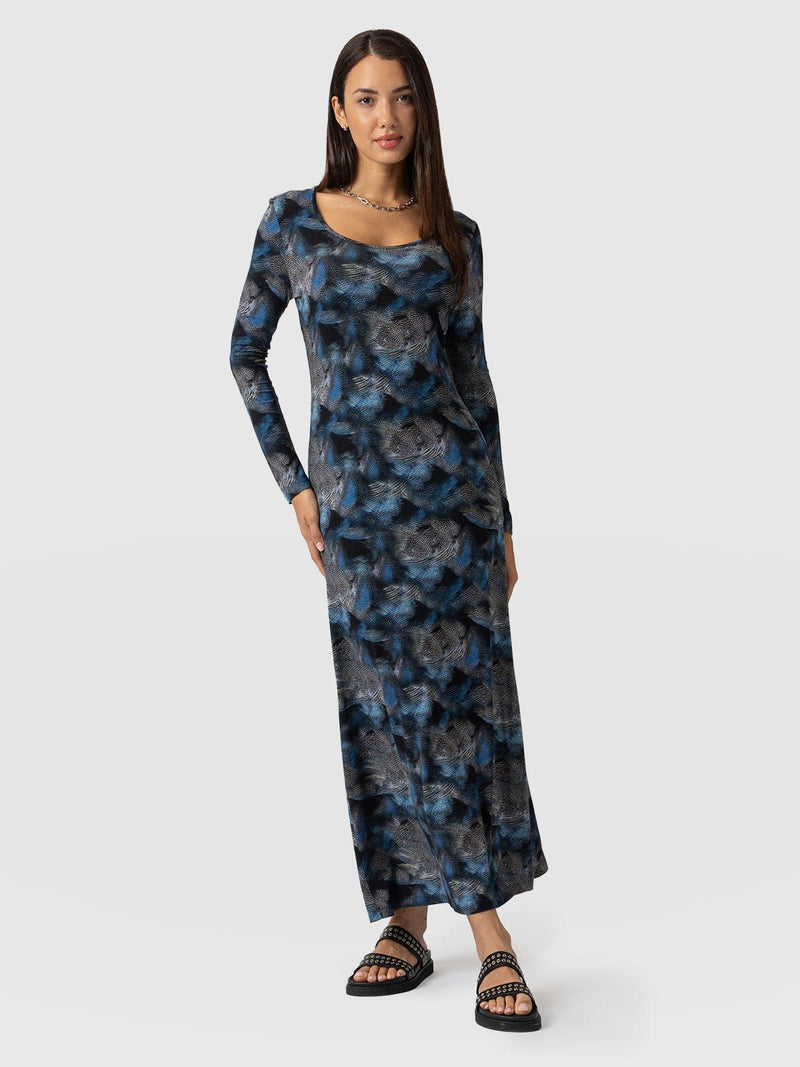 Scarlett Dress Blue Skyfall - Women's Dresses | Saint + Sofia® EU