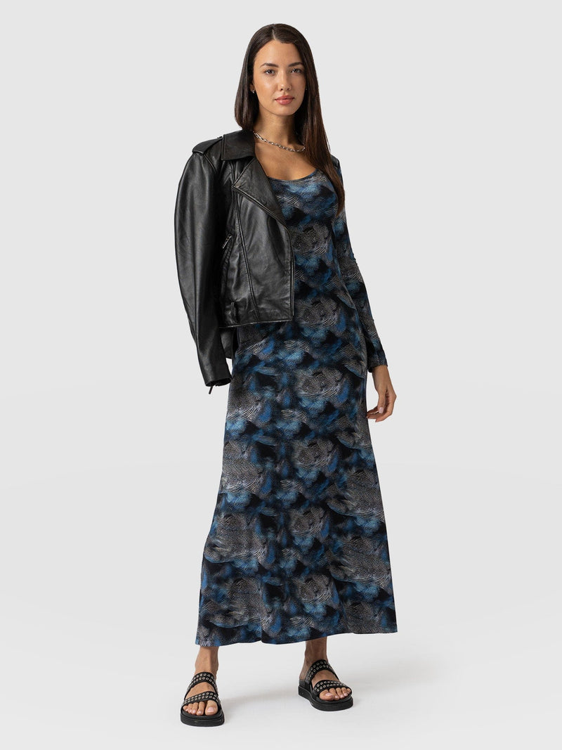 Scarlett Dress Blue Skyfall - Women's Dresses | Saint + Sofia® EU